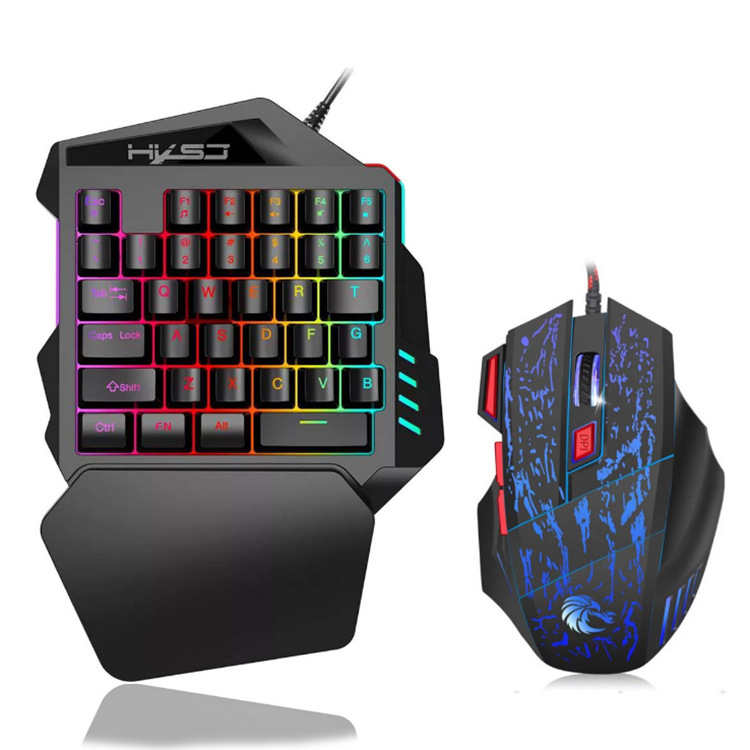 One-Handed Mini Gaming Keyboard