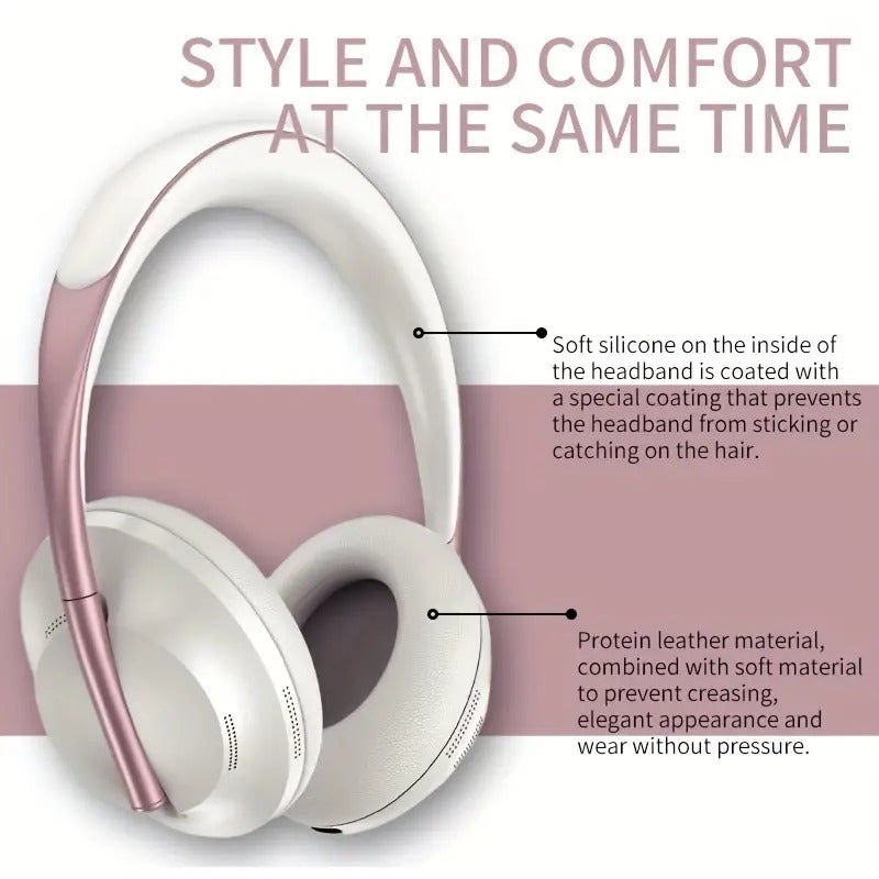 Wireless Gaming Headphones with Heavy Bass Earmuffs