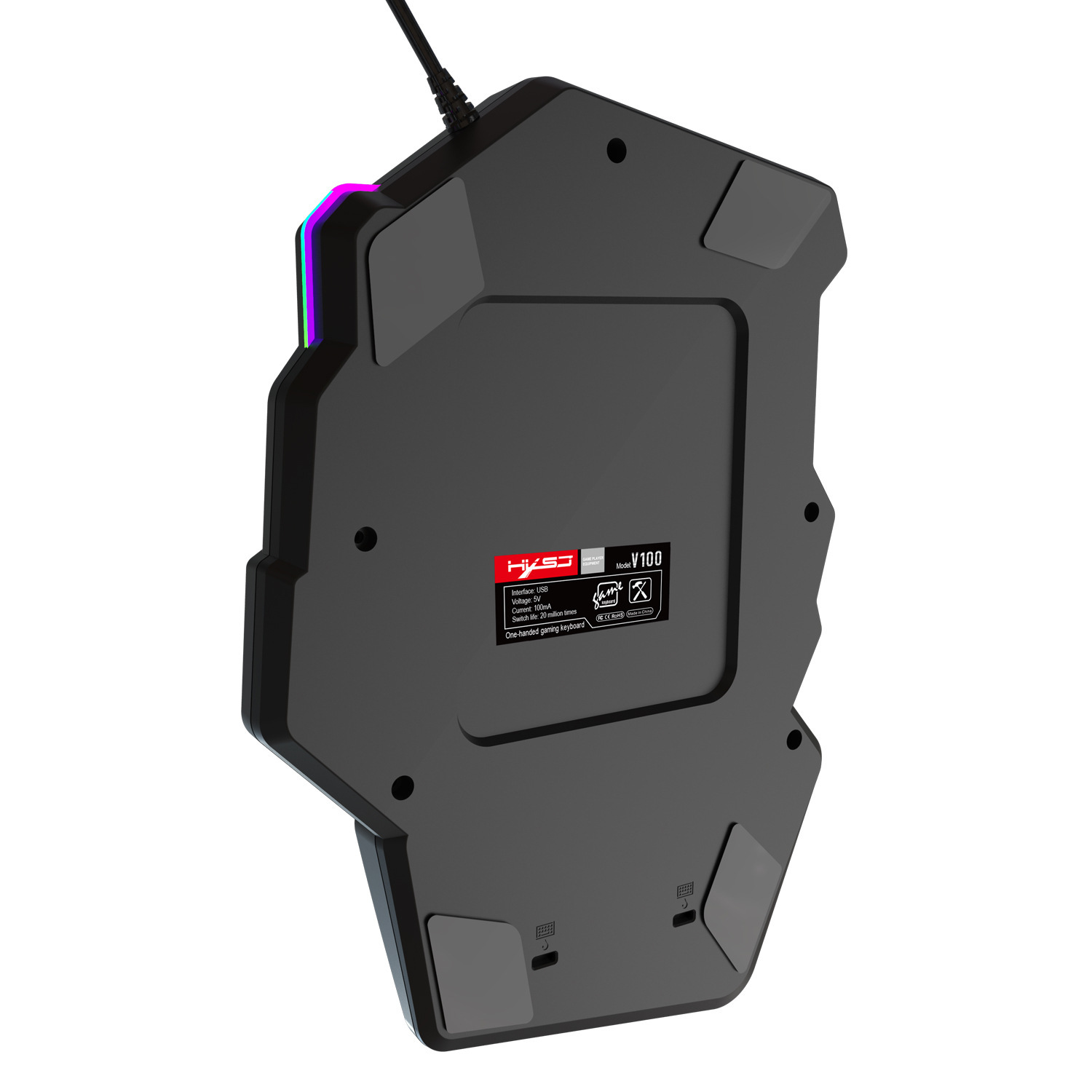 One-Handed Mini Gaming Keyboard