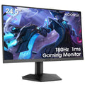 KOORUI 24.5 inch Gaming Monitor FHD 1080P 144Hz/180Hz Frameless Computer Monitors VA 1ms sRGB 99% Adpitive Sync VESA Display Port 1.2 & 2 x HDMI 1.4