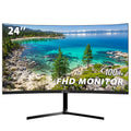CRUA 32" Curved Gaming Monitor165Hz QHD(2560 * 1440P) VA Screen 1800R Monitors Computer Monitor Support FreeSync 99% sRGB Low Blue Light with HDMI/DisplayPort Support Wall Mount- Black