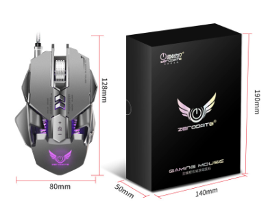 Optical Gaming Mouse with 4 DPI Settings
