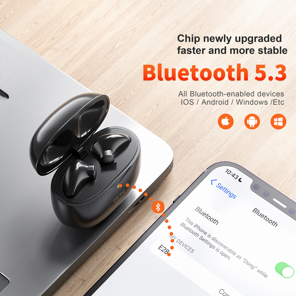Wireless In-ear Bass Gaming Headset