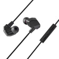 final VR3000 Gaming Earphones for Immersive Spacious Gaming - Open World Adventure Gaming Virtual Reality & Spatial Gaming Environments - in-Line Microphone and Controls - Black